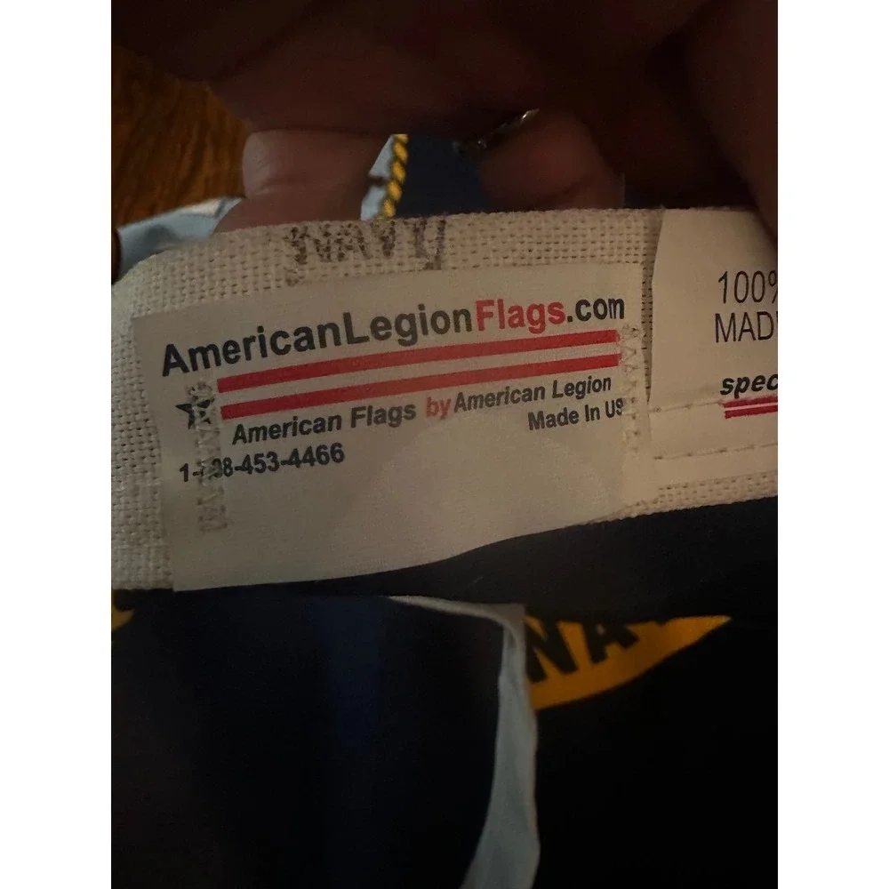 Vintage American navy flag
